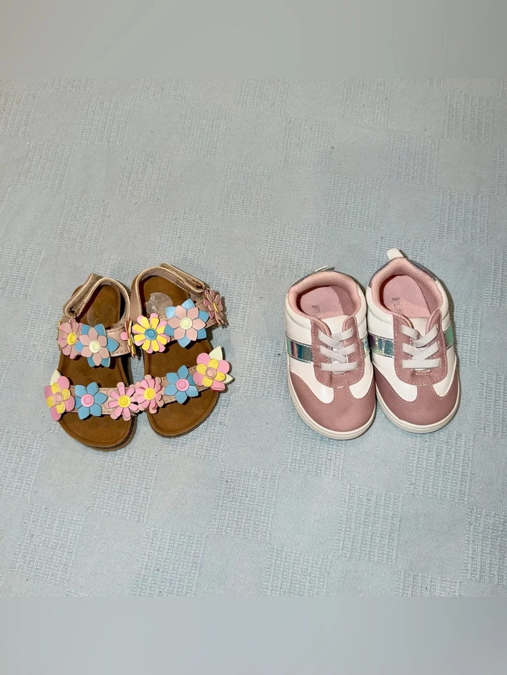 Girls Size 5 Sneakers and Sandals